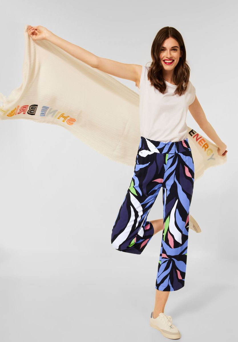 Loose Fit Hose mit Print