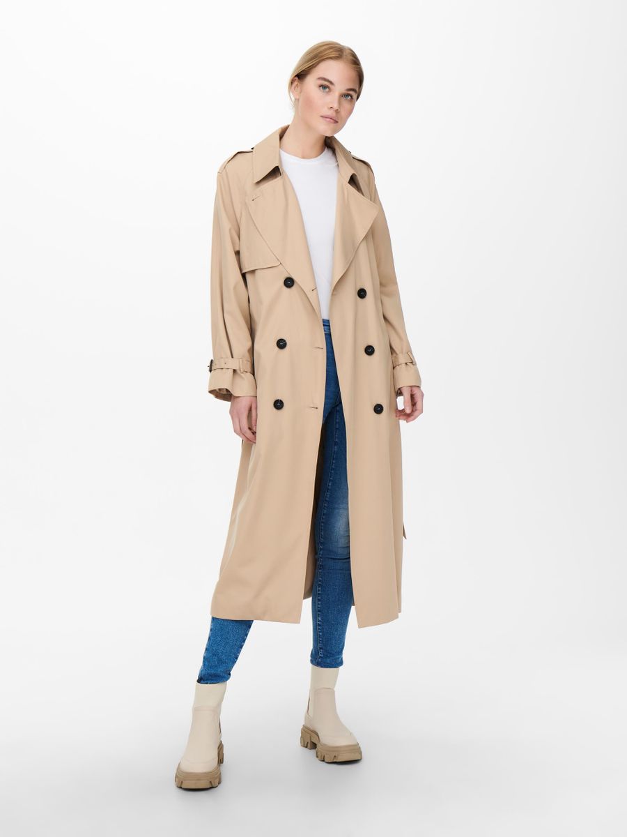 ONLCHLOE TRENCHCOAT DOUBLE B. OTW NOOS