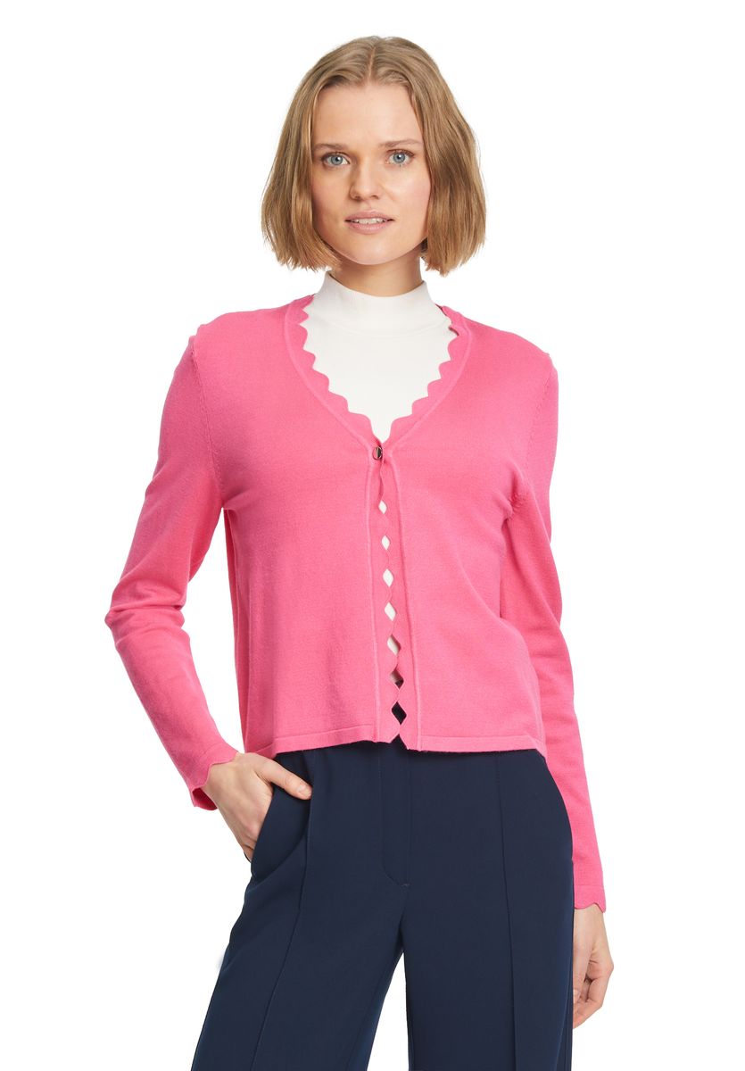 Feinstrickjacke
