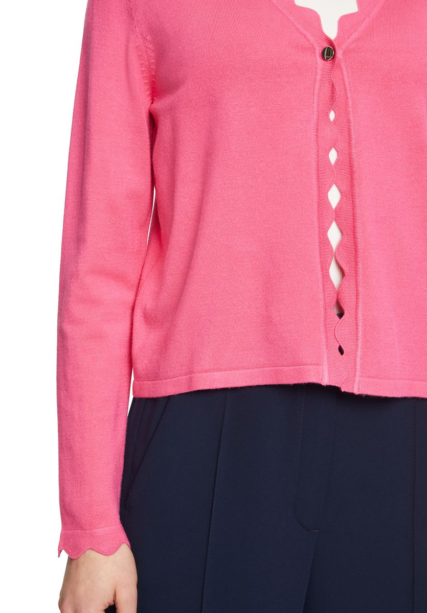 Feinstrickjacke
