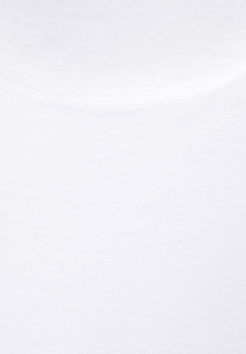Shirt in Unifarbe