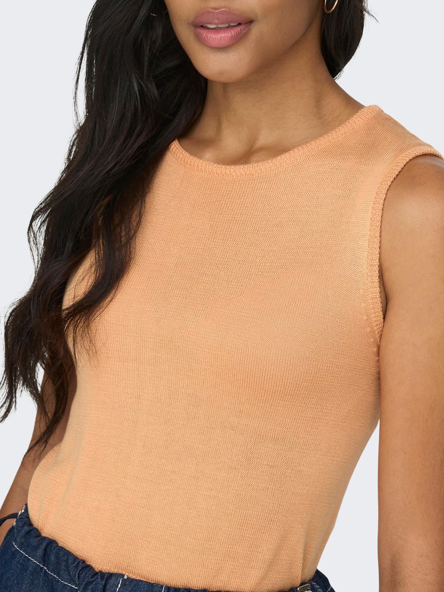 ONLVILMA SL SHORT O-NECK KNT
