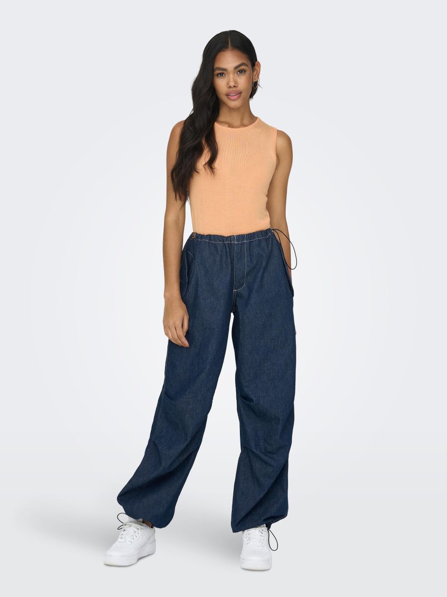 ONLVILMA SL SHORT O-NECK KNT