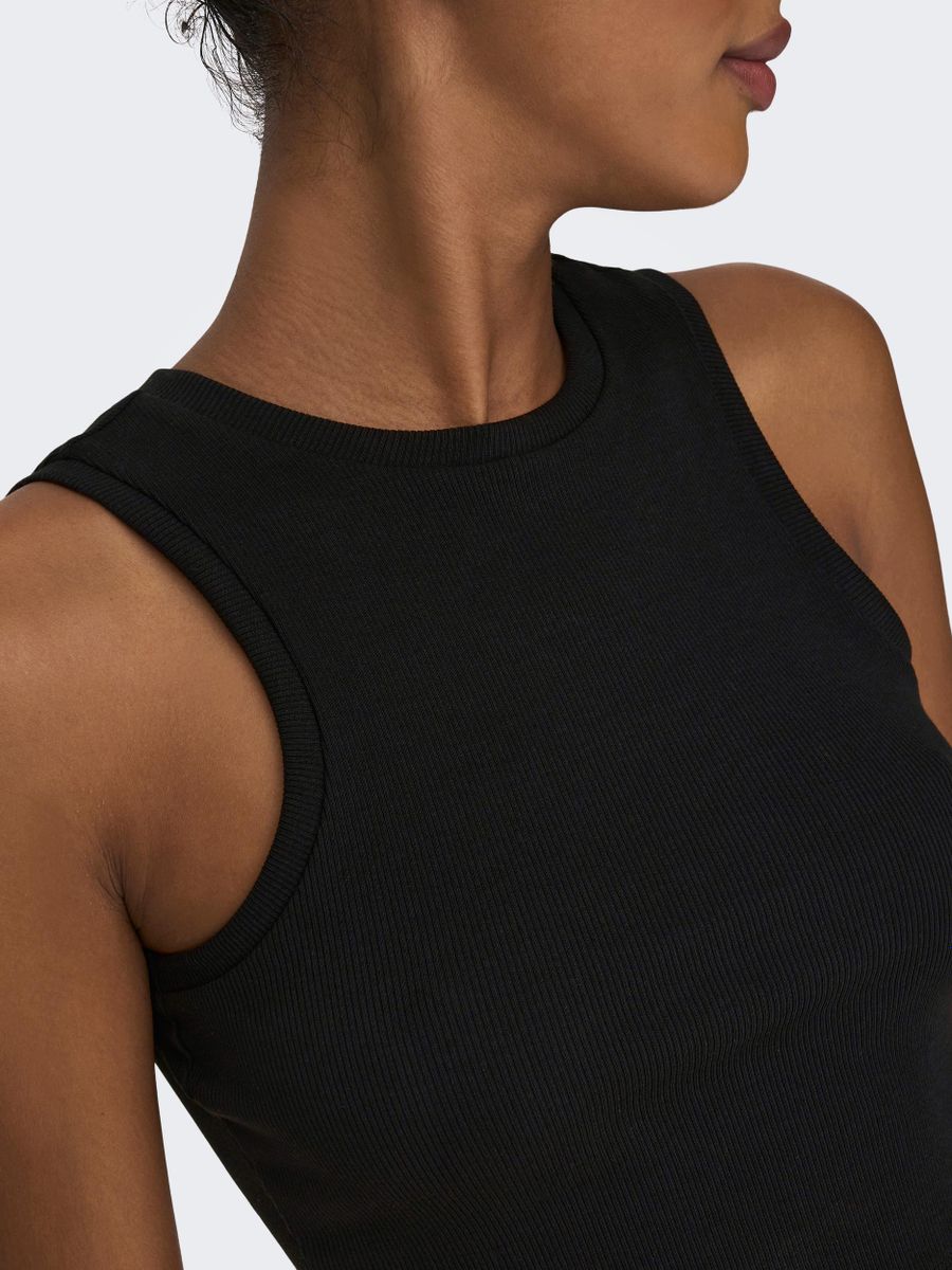 ONLVILMA S/L CROPPED TANK TOP JRS NOOS