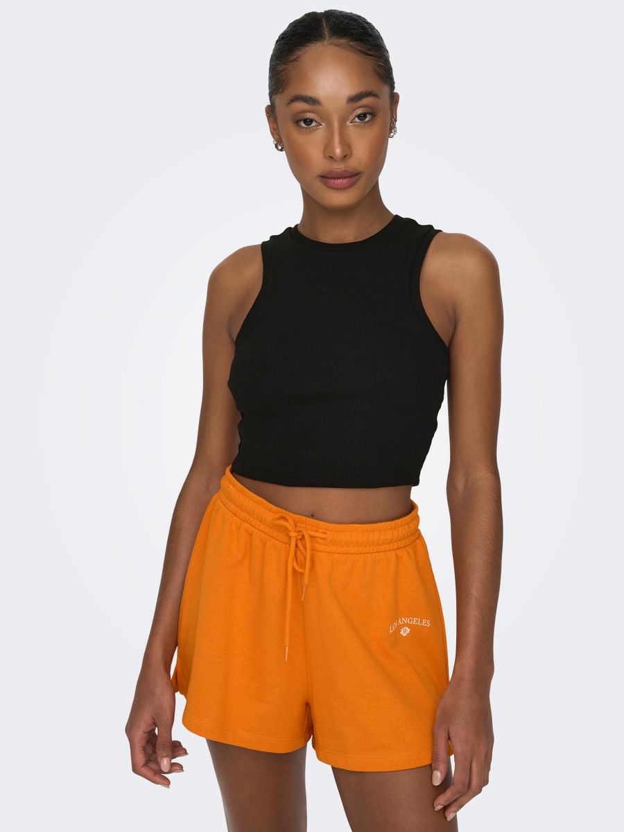 ONLVILMA S/L CROPPED TANK TOP JRS NOOS
