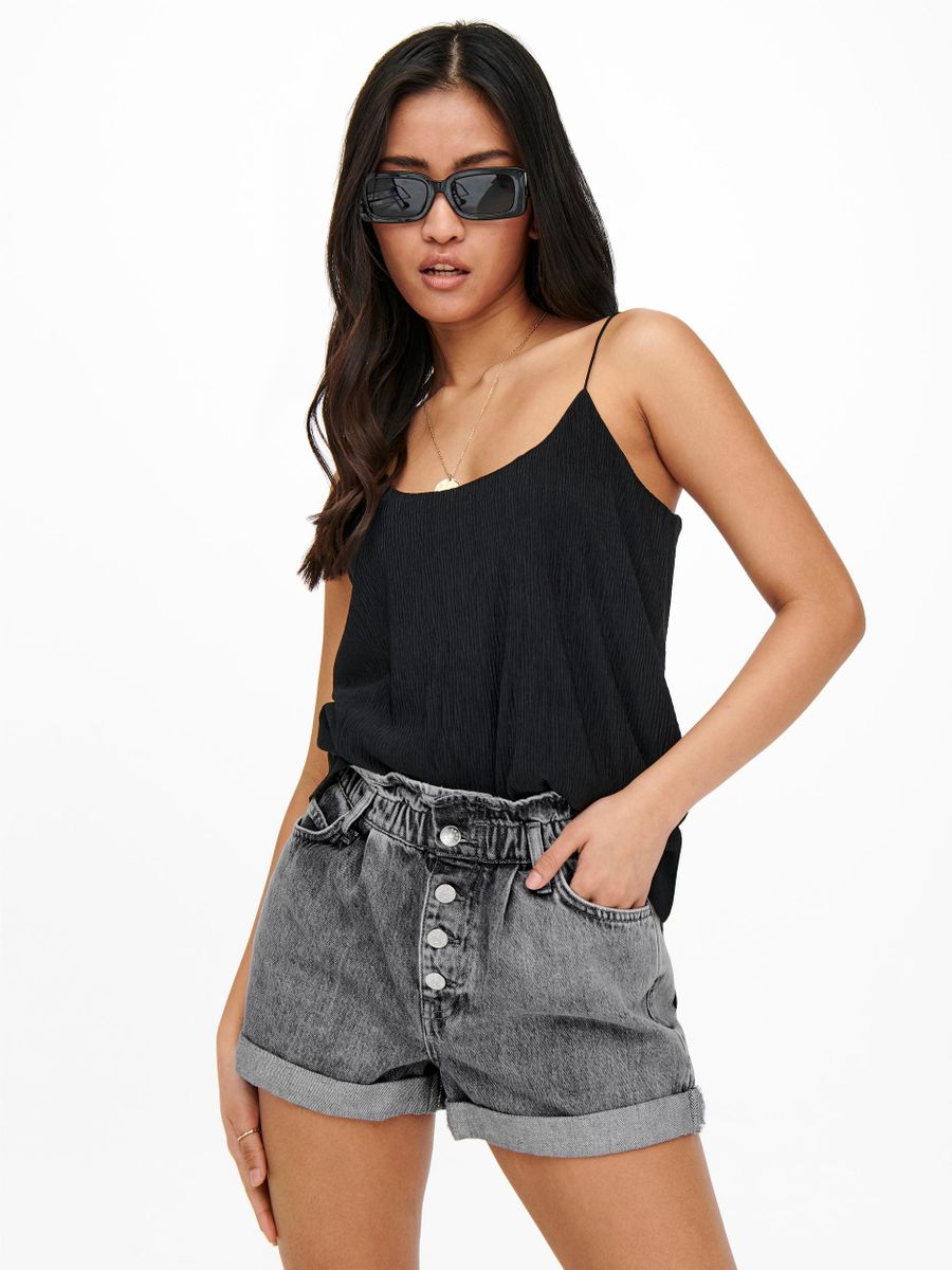 ONLCUBA PAPERBAG DNM SHORTS NOOS