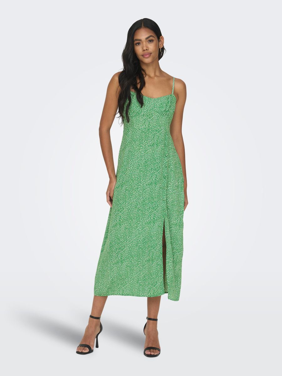 ONLLEONORA STRAP MIDI DRESS PTM