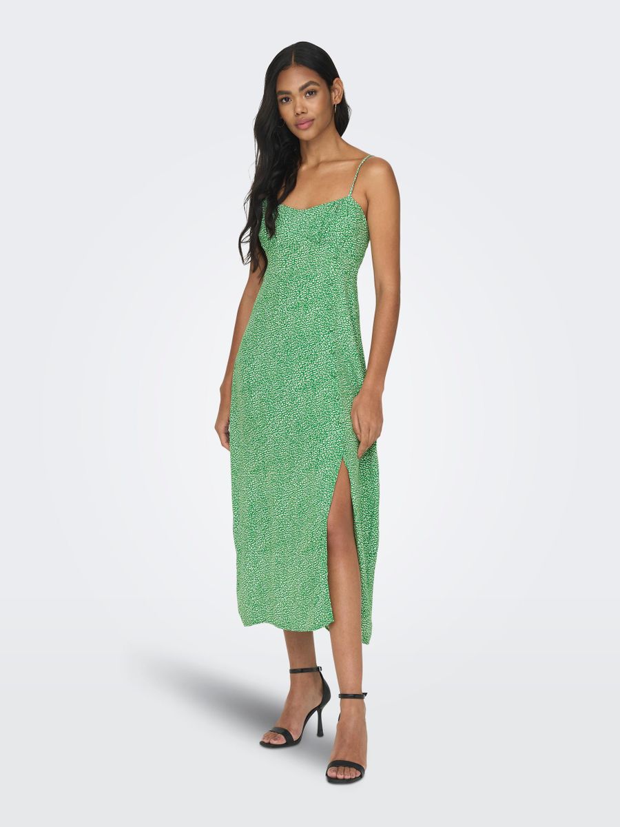ONLLEONORA STRAP MIDI DRESS PTM