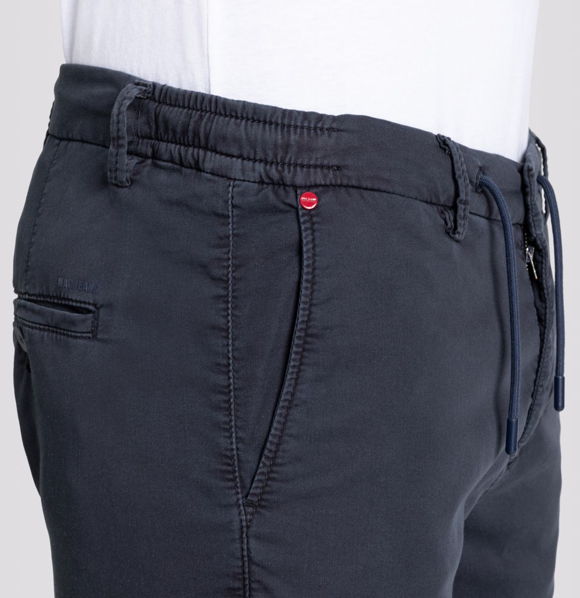 MAC JEANS - Jog´n Short, Jersey Denim