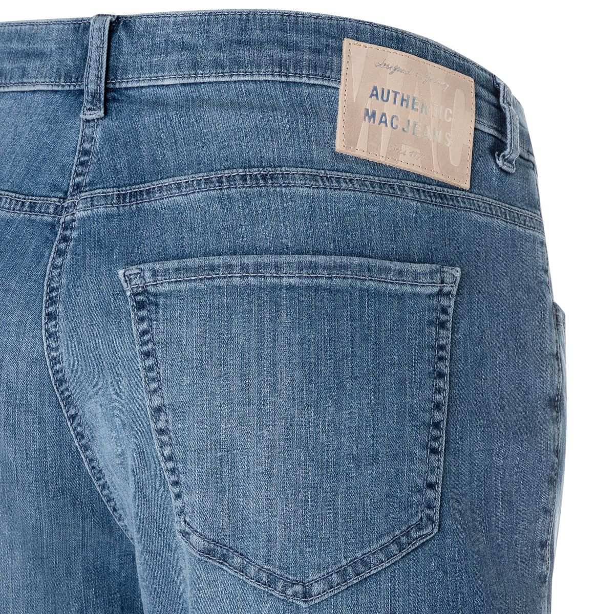 MAC JEANS - SHORTY, Soft light denim