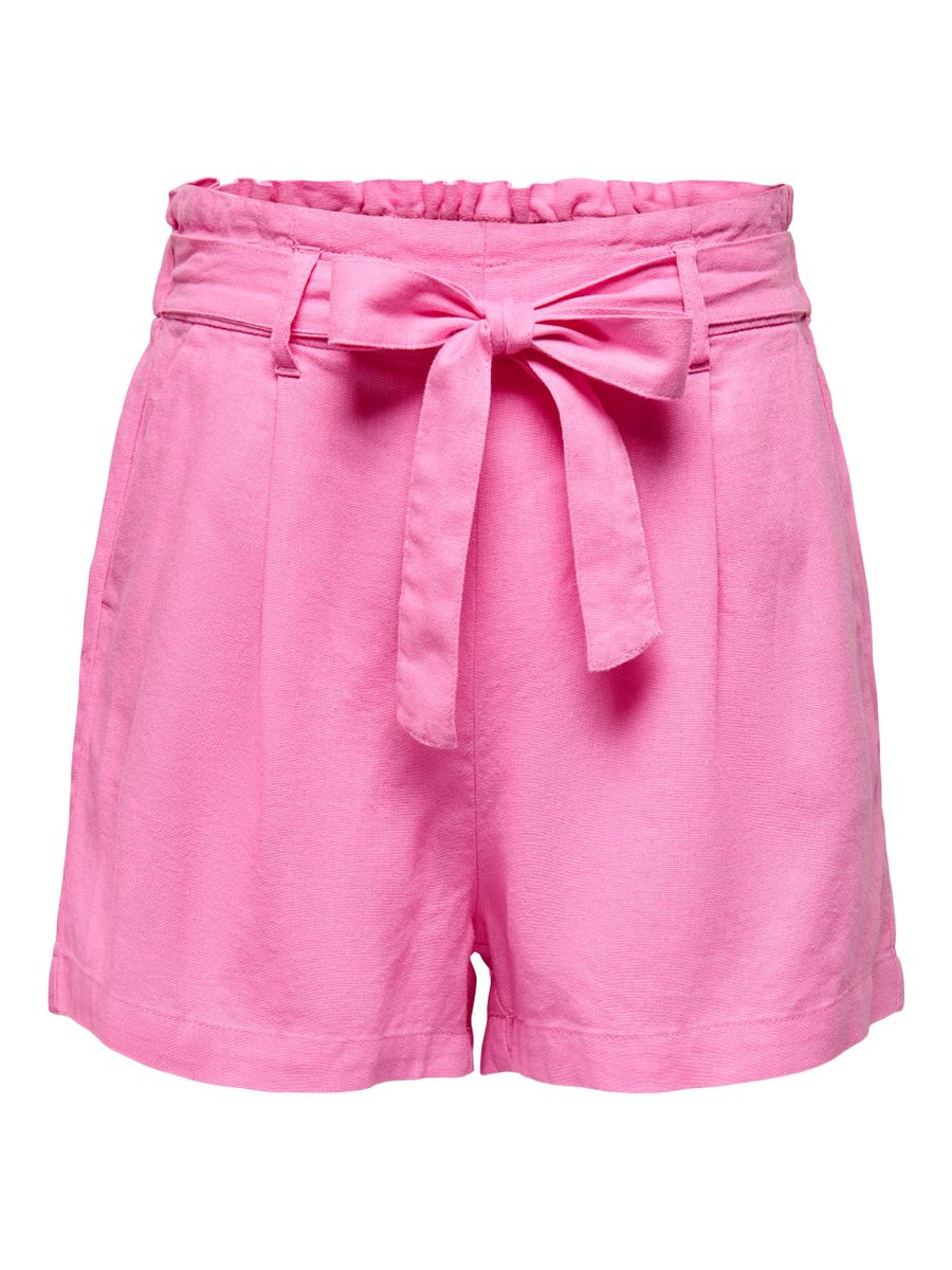 ONLCARO PB BELT LINEN BLEND SHORTS PNT