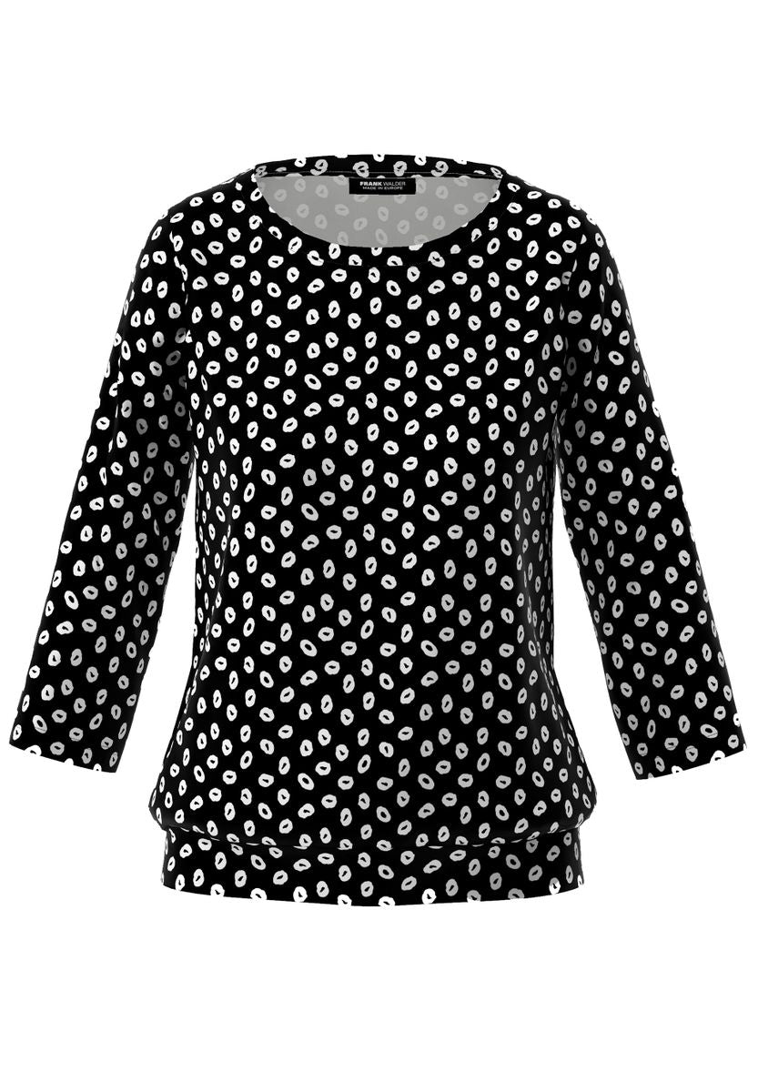 Shirt NOS mit elegantem Punktemuster