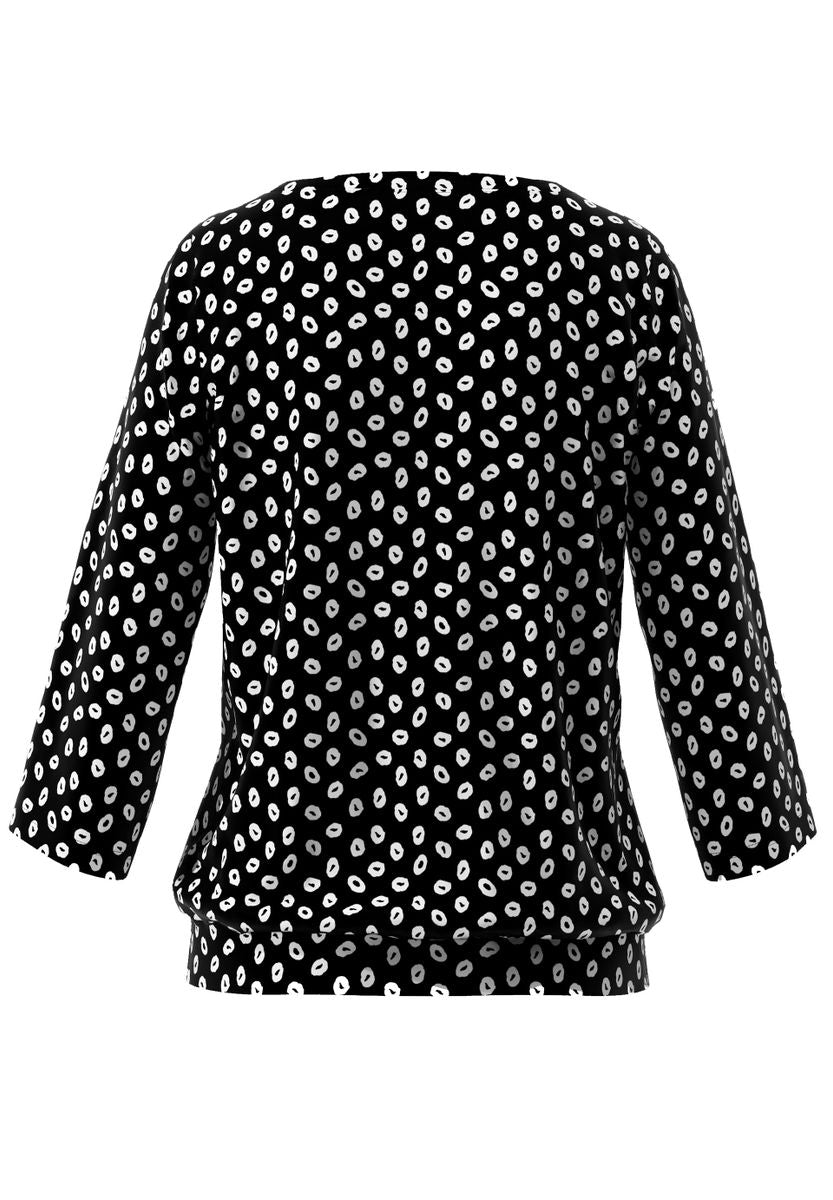 Shirt NOS mit elegantem Punktemuster