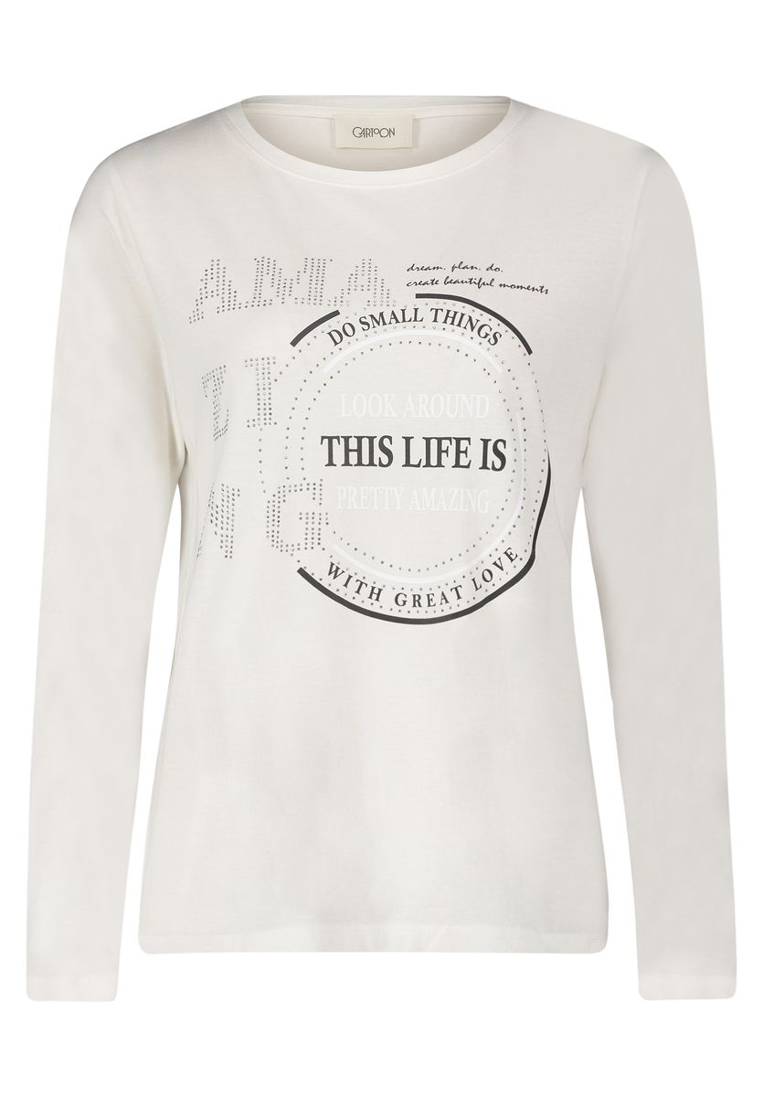Rundhals-Shirt