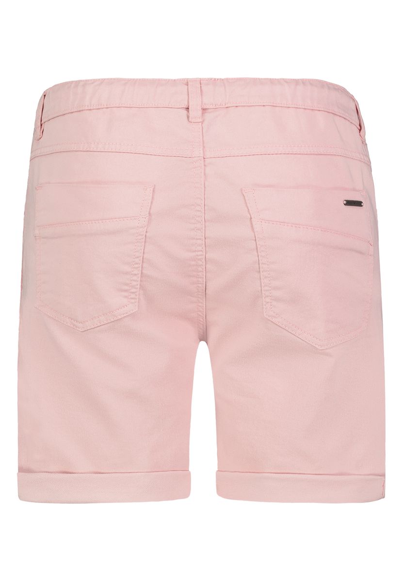 DOB Bermuda,coloured, Aufschlag,Fakefly, Bund mit Bindekordel und Metallenden,Herringbonetape an Seitennaht