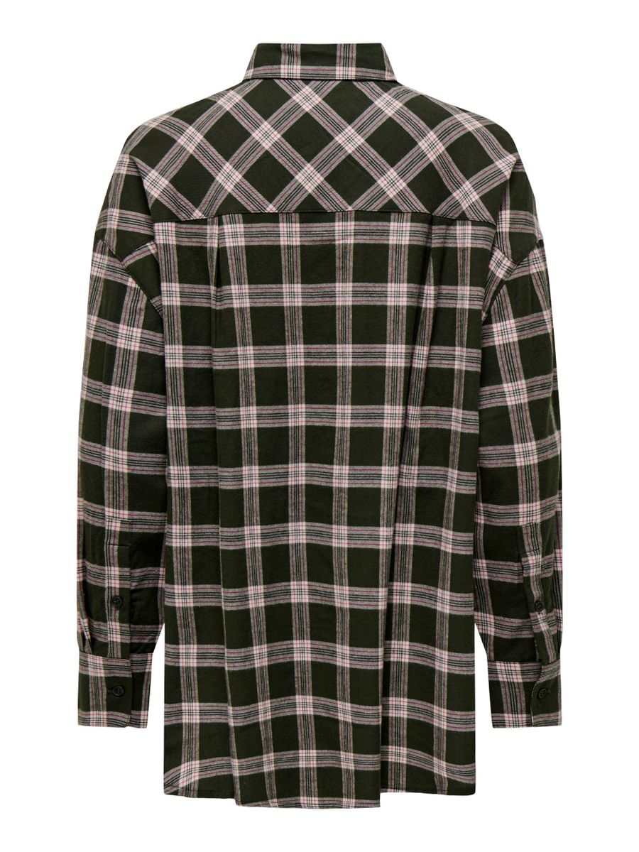 ONLSARITA LS OVERSIZE CHECK SHIRT WVN