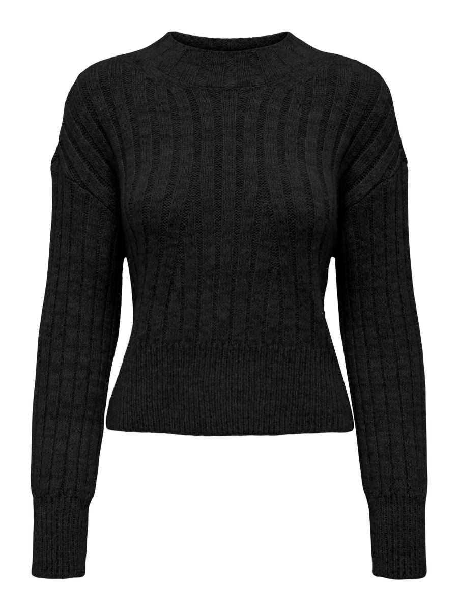ONLAGNES LS RIB HIGHNECK CC KNT
