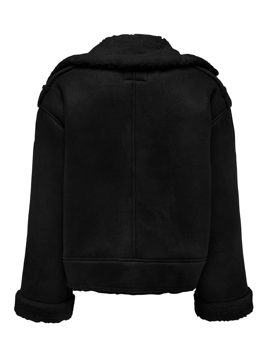 ONLYLVA FAUX SUEDE BONDED JACKET CC OTW