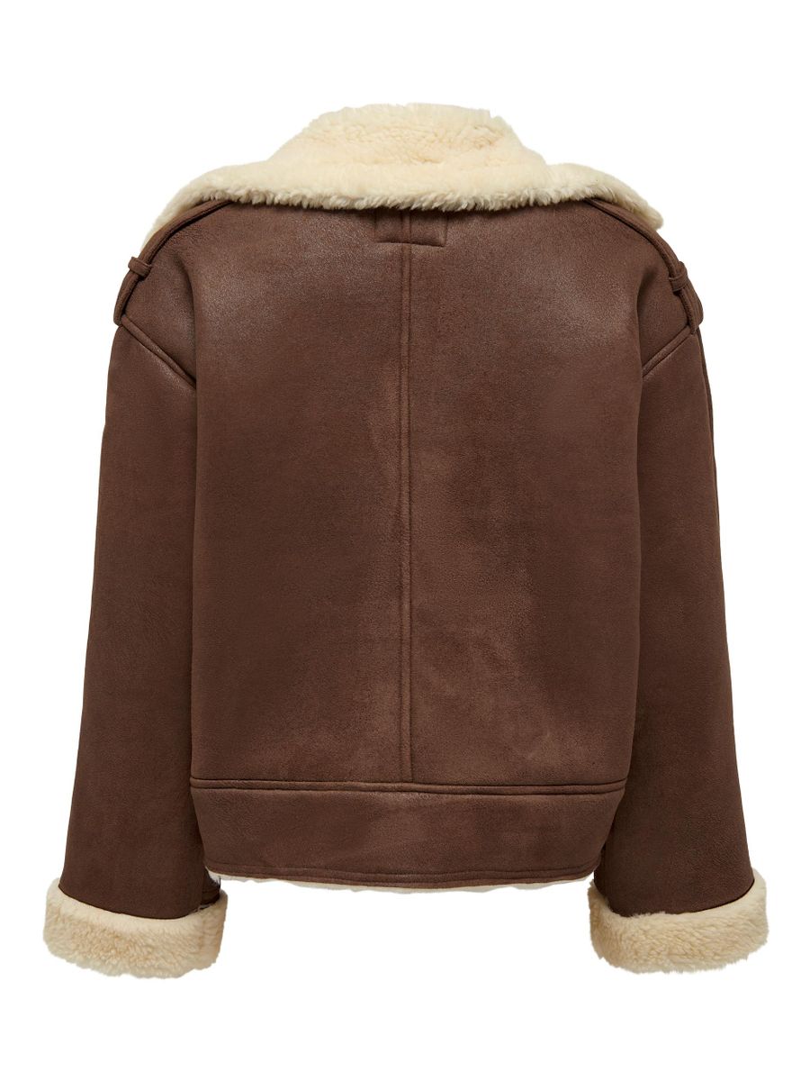 ONLYLVA FAUX SUEDE BONDED JACKET CC OTW