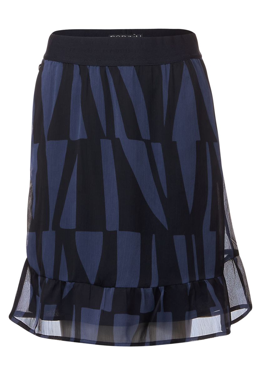 Volantrock mit Print