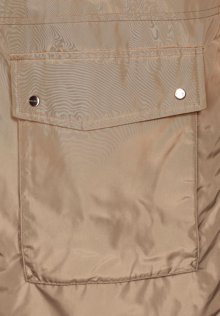 Glänzende Longjacke