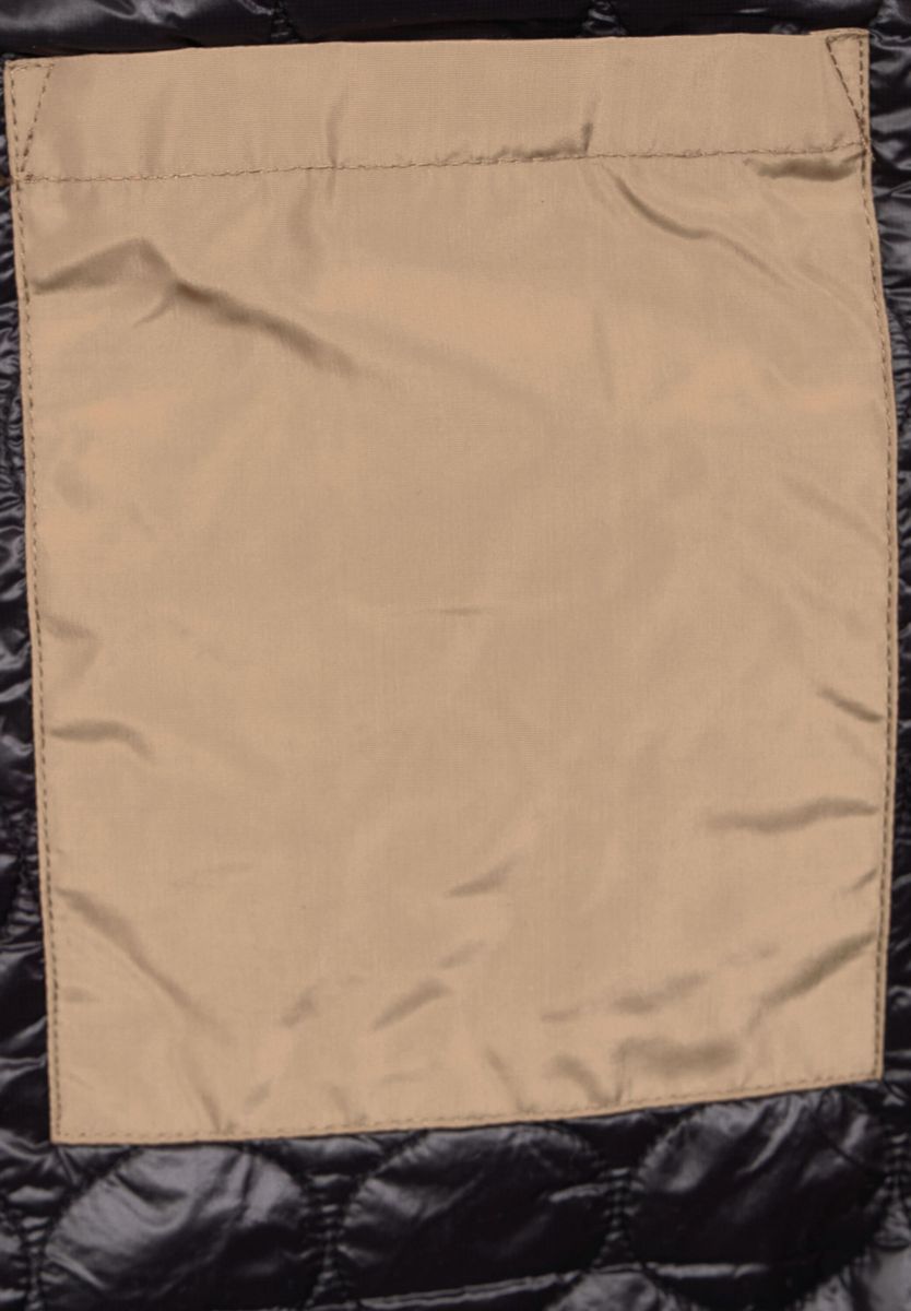 Glänzende Longjacke