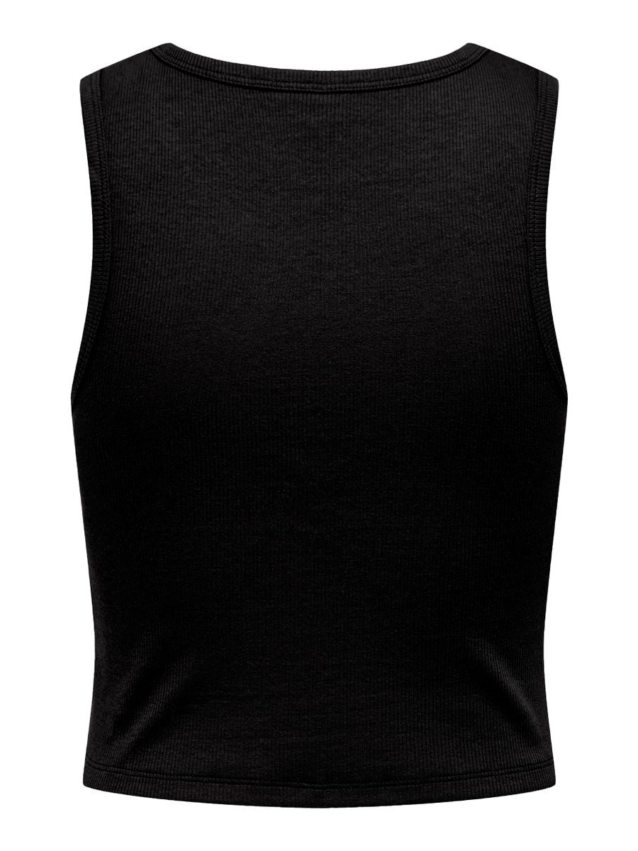 ONLVELMA RIB CROP TANK TOP