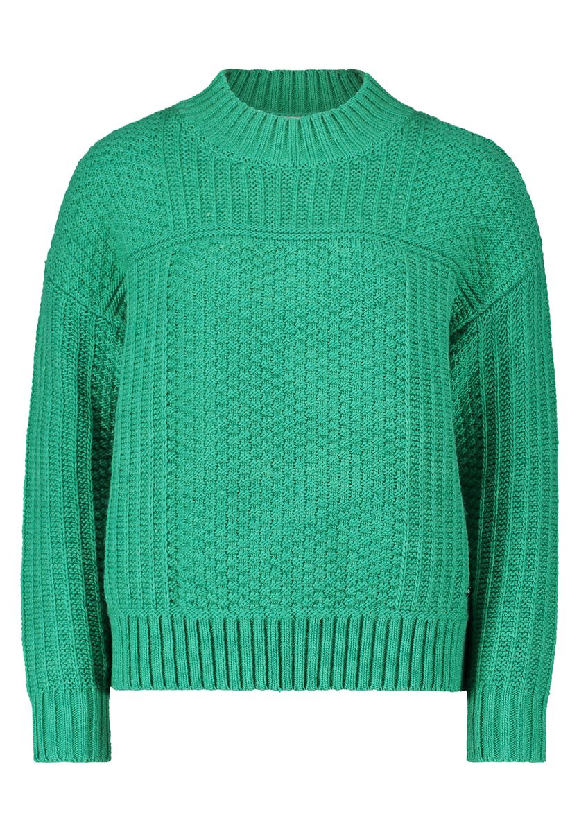 Grobstrick-Pullover