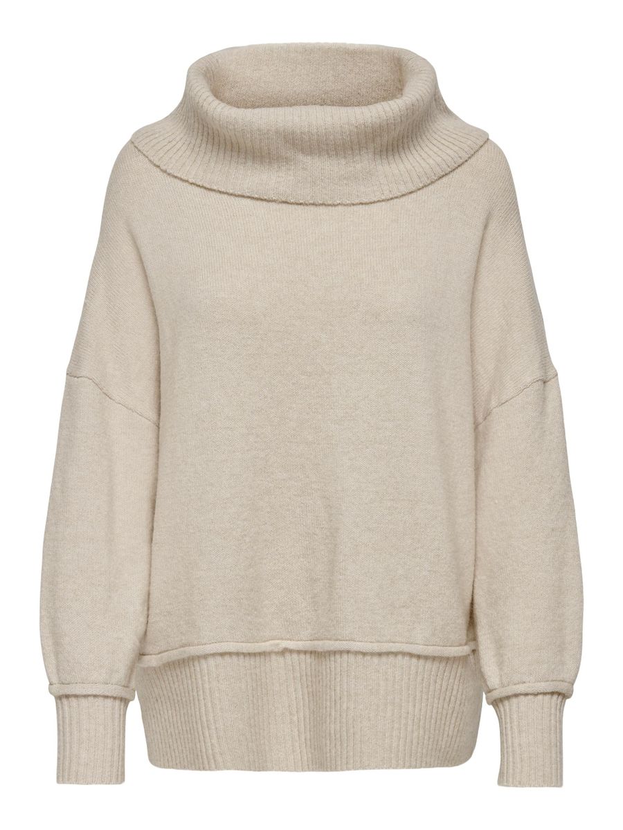 ONLHAZEL LS COWLNECK BF KNT