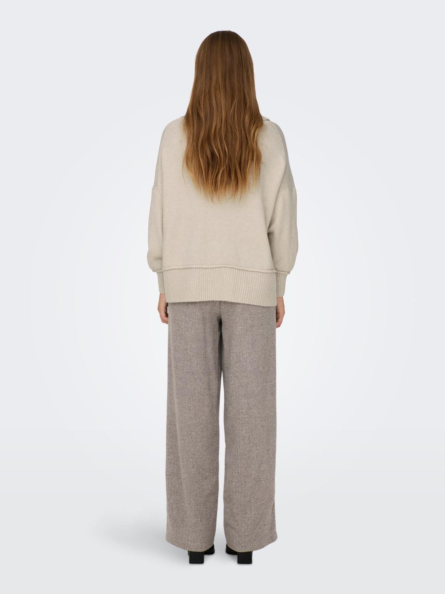 ONLHAZEL LS COWLNECK BF KNT