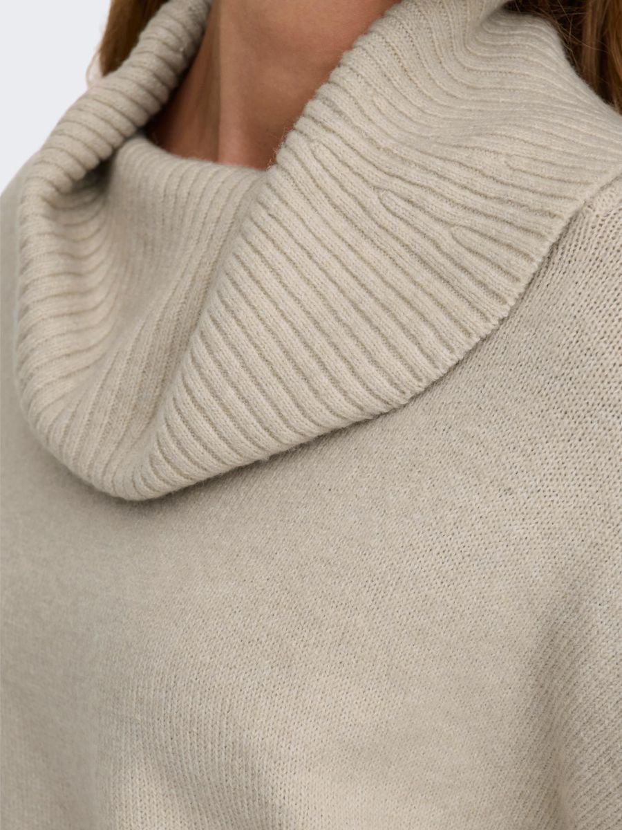 ONLHAZEL LS COWLNECK BF KNT