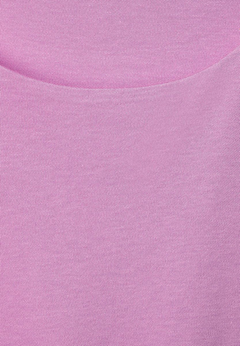 Shirt in Unifarbe