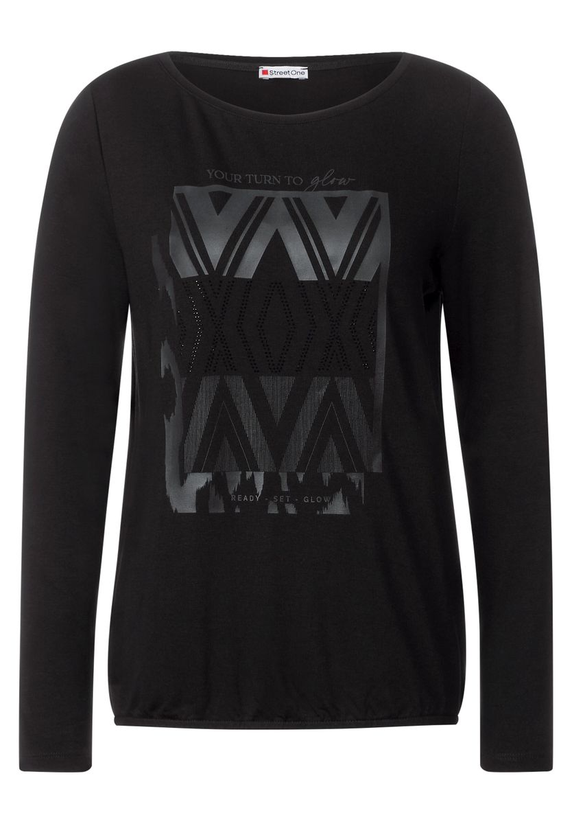 Shirt mit Artwork Print