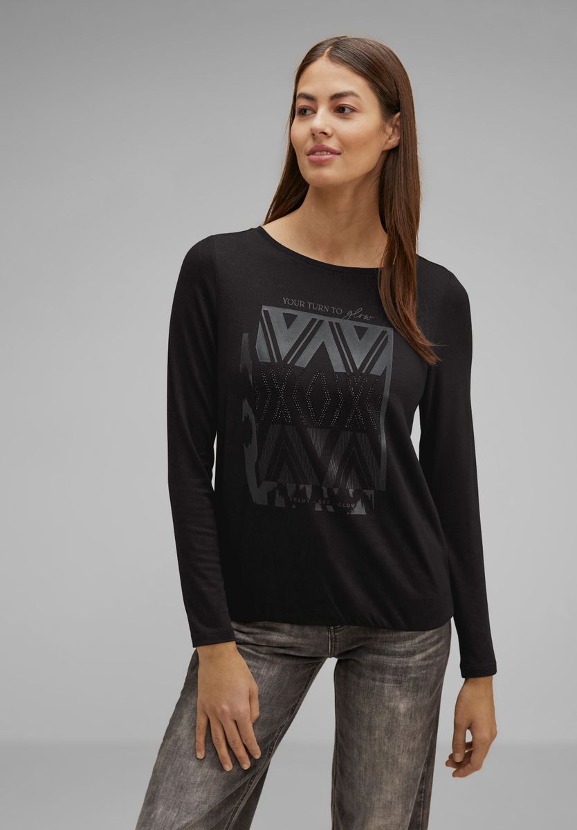 Shirt mit Artwork Print