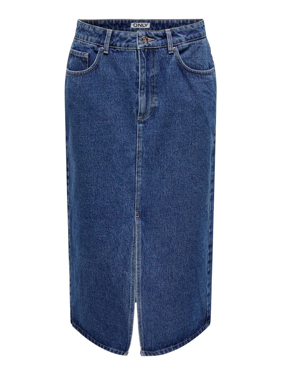 ONLBIANCA MIDI SKIRT DNM REA NOOS
