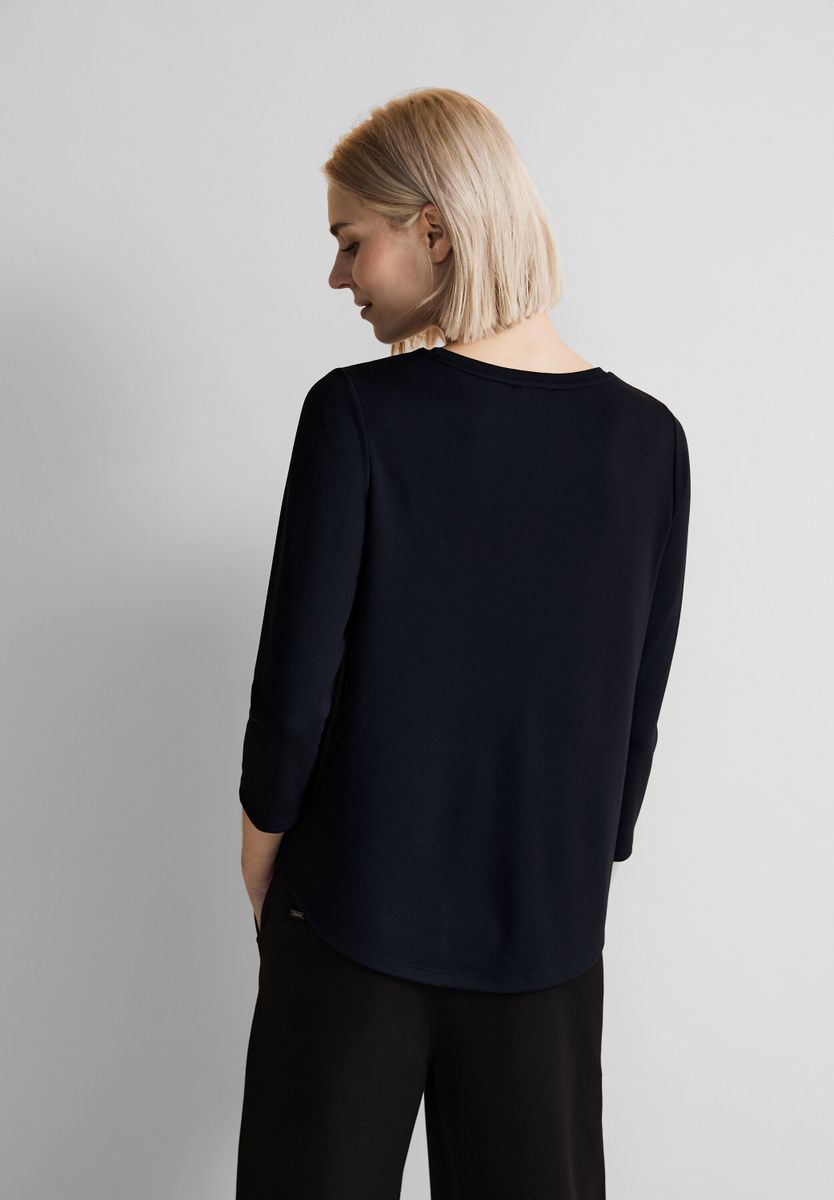 Shirt mit Steinchen Print