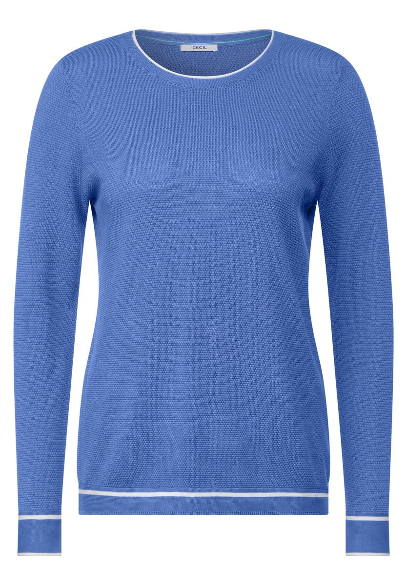 Struktur Strickpullover