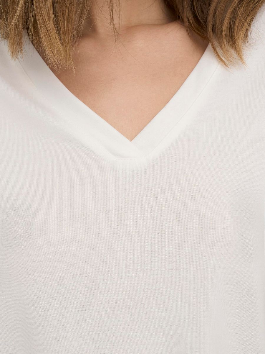 ONLFREE LIFE S/S MOD.V-NECK TOP JRS NOOS
