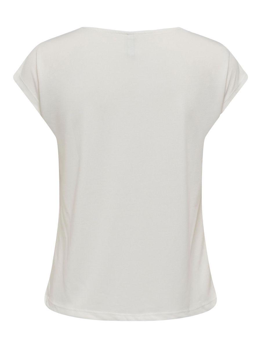 ONLFREE LIFE S/S MOD.V-NECK TOP JRS NOOS