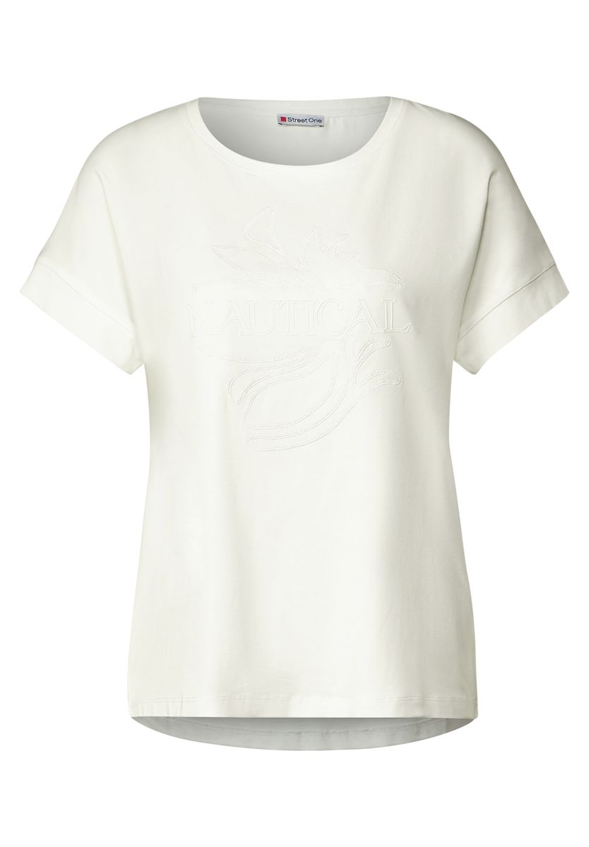 T-Shirt mit Stickerei