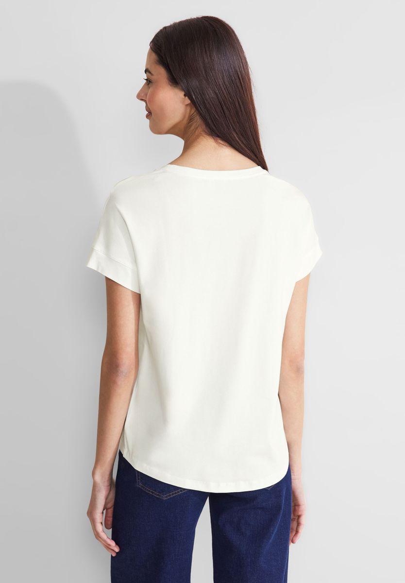 T-Shirt mit Stickerei