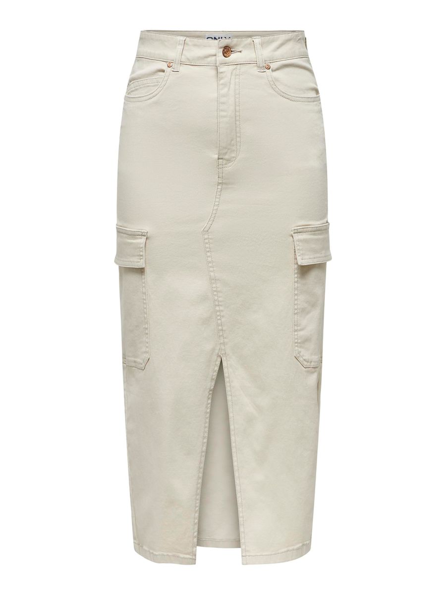 ONLLOLA HW CARGO LONG SLIT SKIR PNT NOOS