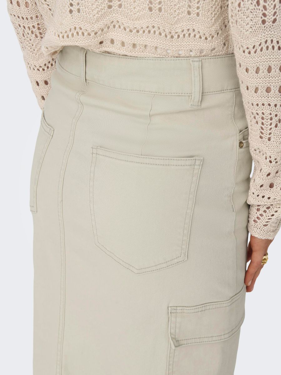 ONLLOLA HW CARGO LONG SLIT SKIR PNT NOOS