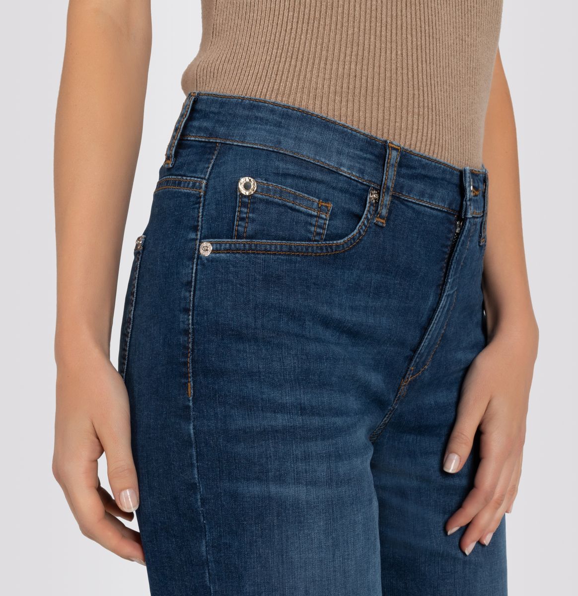 MAC JEANS - CULOTTE , Light weight denim