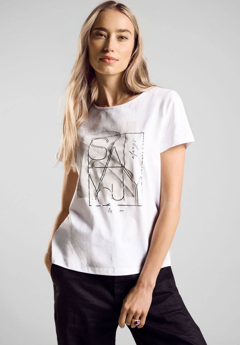 T-Shirt mit Fotoprint