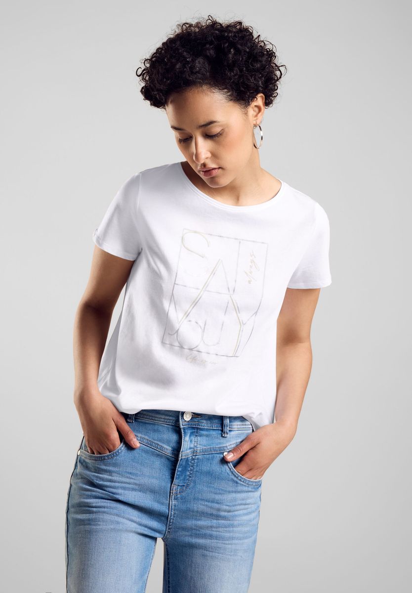 T-Shirt mit Print