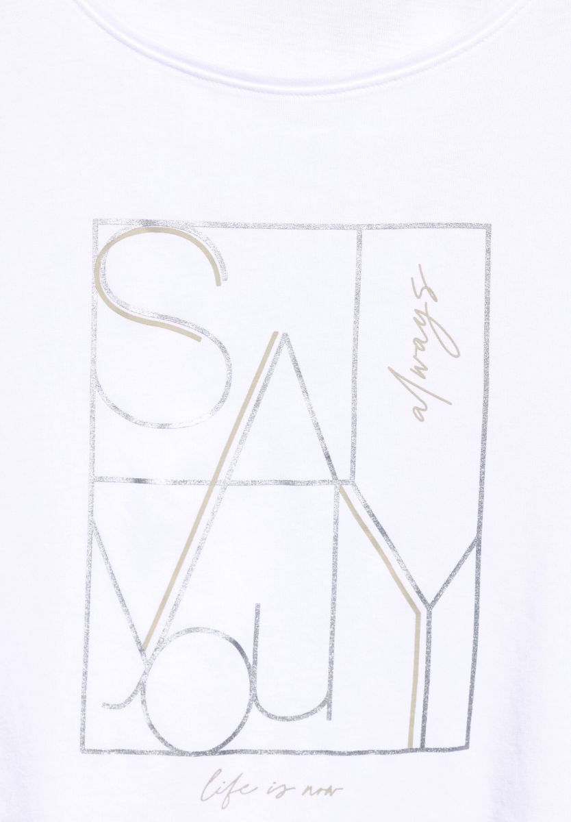 T-Shirt mit Print