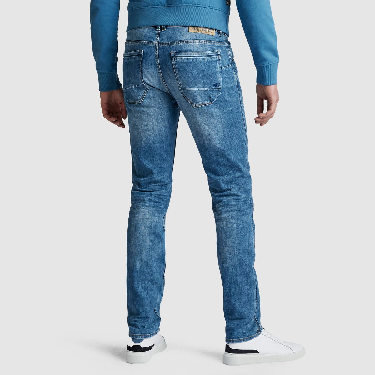 PME LEGEND NIGHTFLIGHT JEANS STRETCH SLUB DENIM