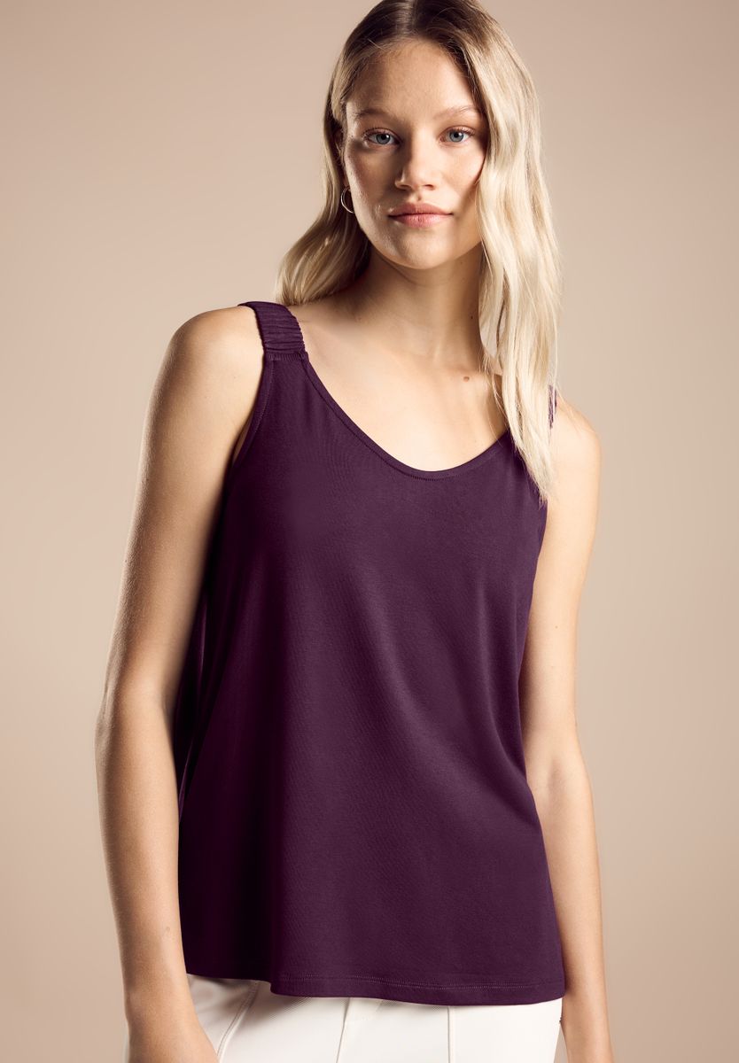Top mit V-Neck