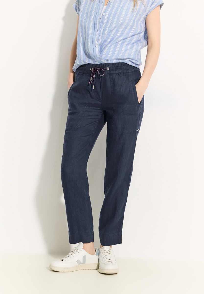 Bequeme Leinenhose